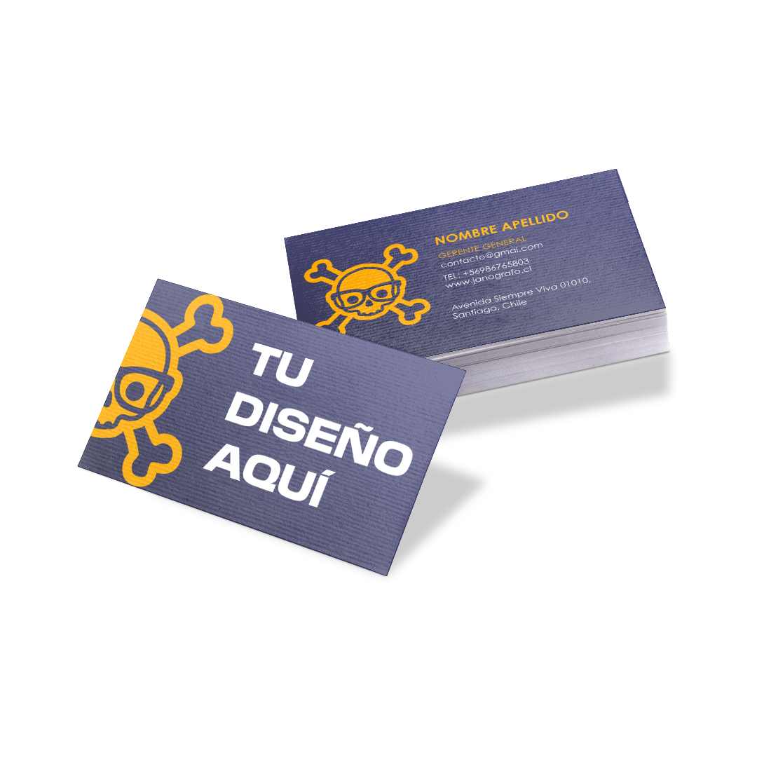100 Tarjetas Full Color Papel Fotográfico 300 grs.