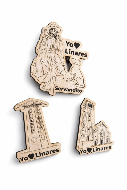 Pack 5 Magnéticos Personalizados MDF 5x5 cm