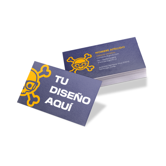 100 Tarjetas Full Color Papel Fotográfico 300 grs.